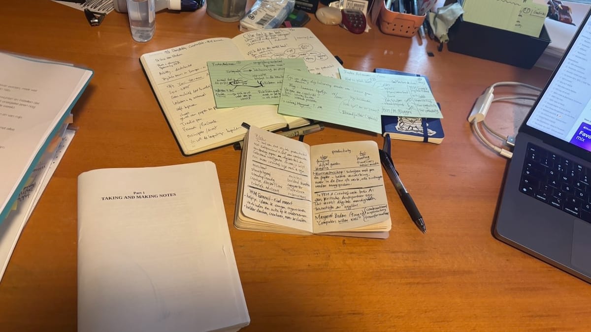 Paper Trails Weekoverzicht (1 november-12 november)